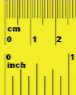 Cutting stock problem ruler